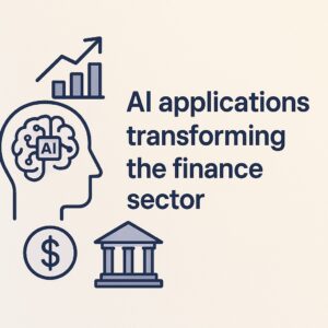 AI applications examples transforming the finance sector