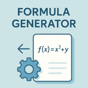 Formula generator