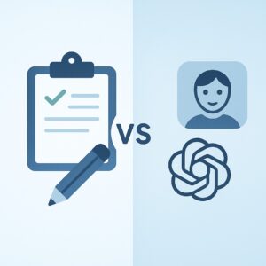 Manual methods vs AI solutions