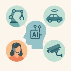 Real-world AI projects showing AI applications in real life