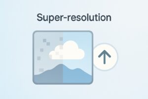 Super-resolution Photoshop AI Tools