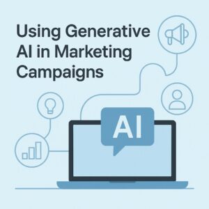 Using generative AI applications in marketing campaigns