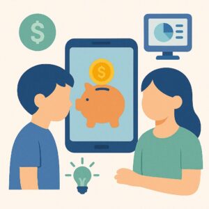 How to save money with kids using technology Budgeting tips for families