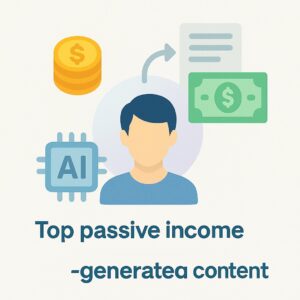 Top passive income ideas with AI-generated content