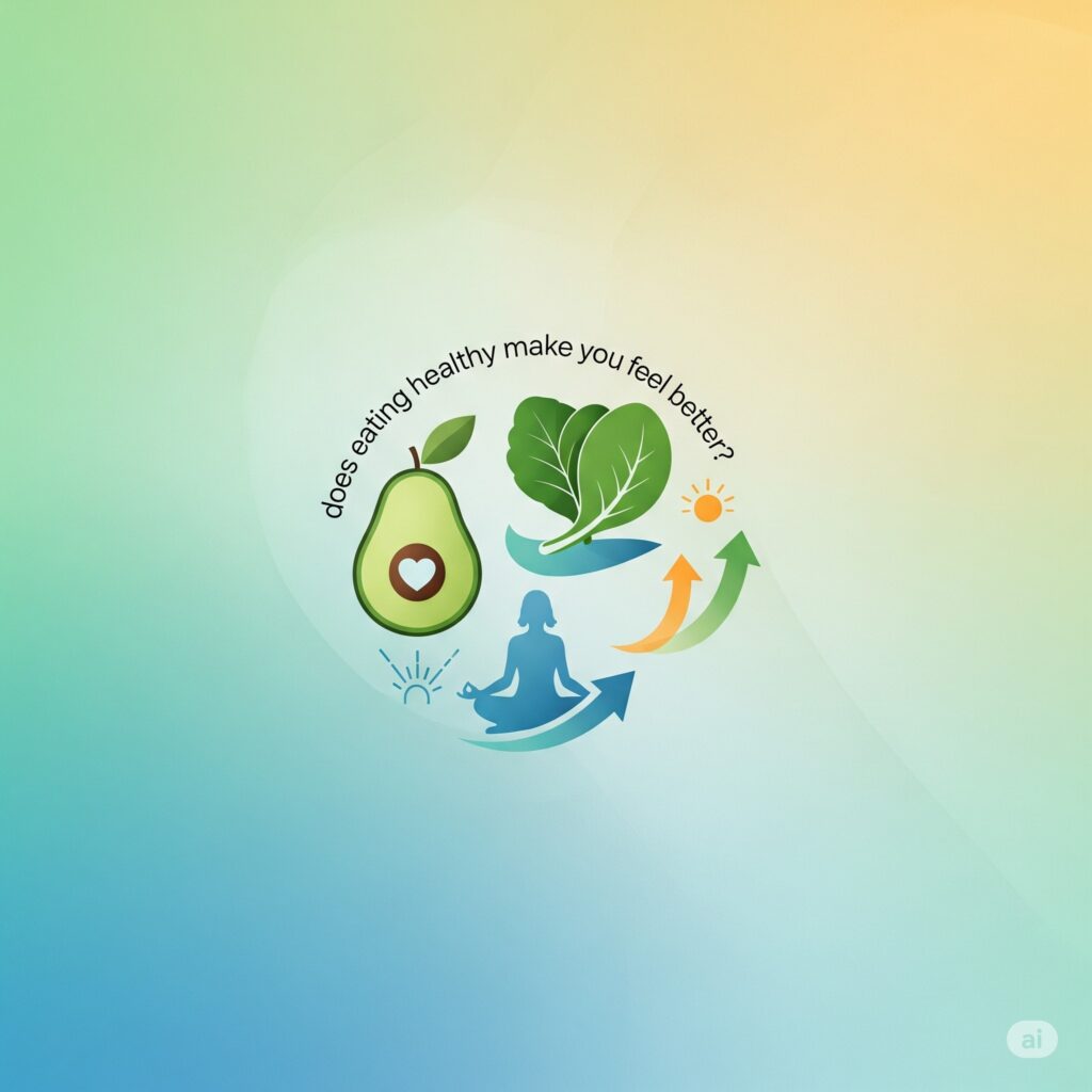 does eating healthy make you feel better