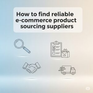 How to find reliable e-commerce product sourcing suppliers E-commerce product sourcing