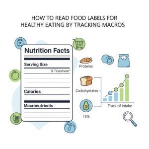 How to read food labels for healthy eating by tracking macros