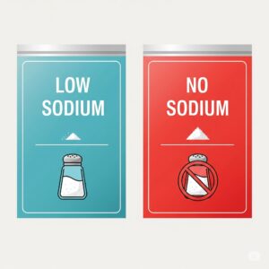 How to read food labels for healthy eating low vs no sodium how to read food labels for healthy eating