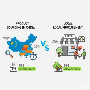 Product sourcing in China vs. local procurement tips