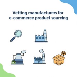 Vetting manufacturers for e-commerce product sourcing
