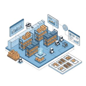 Warehouse management with AI in inventory software