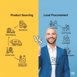 What is product sourcing vs local procurement tips What is product sourcing