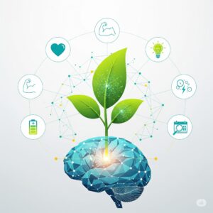 Which is a long-term benefit of healthy eating with AI tools which is a long-term benefit of healthy eating?