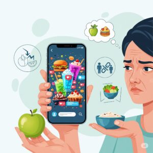 barrier to eating healthy when social media influences your meals