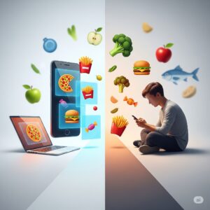 barrier to eating healthy with technology and unhealthy eating habits which situation is a barrier to eating healthy?