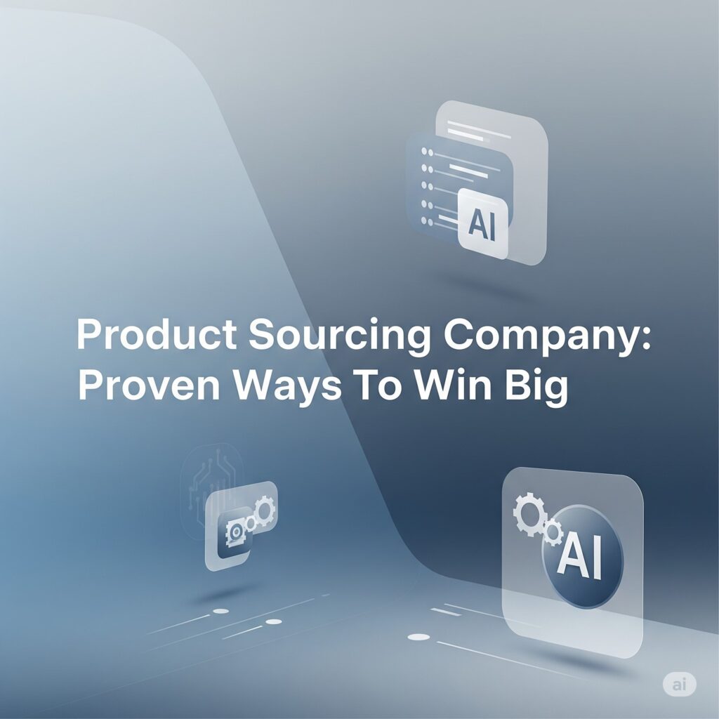 product sourcing company