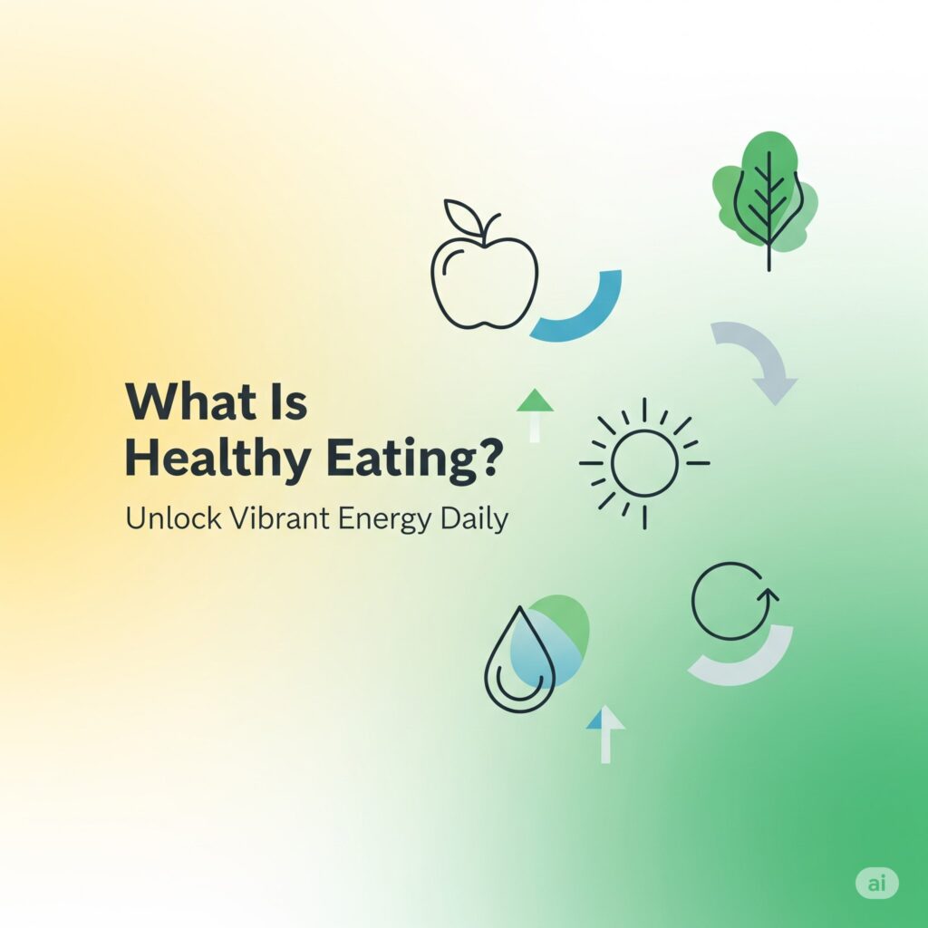 what is healthy eating