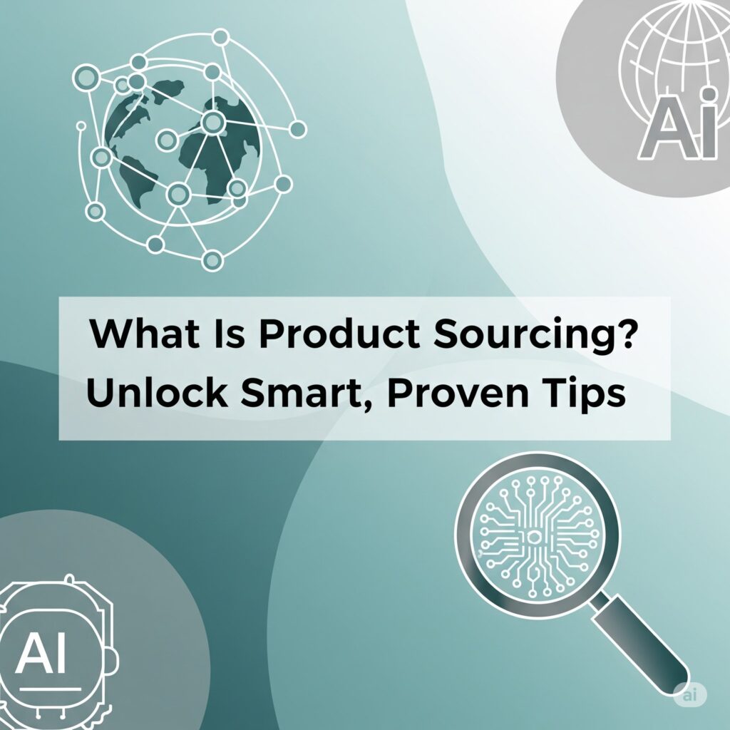 what is product sourcing