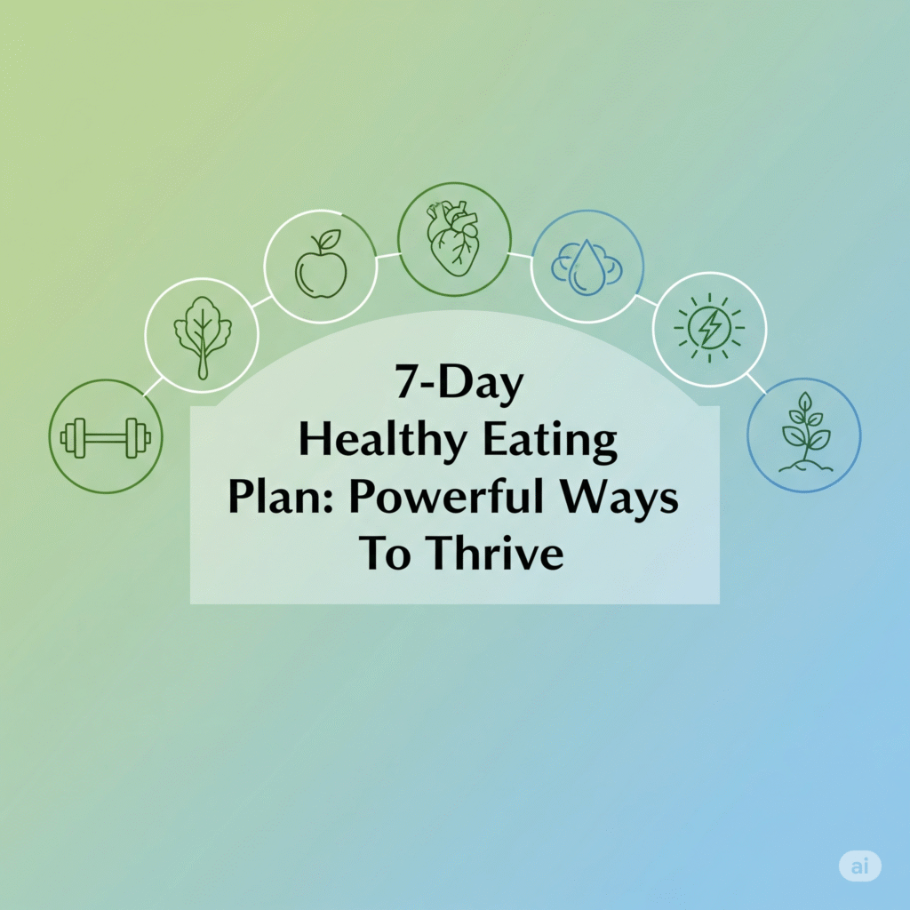 7-day healthy eating plan