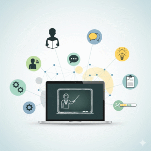 Blended learning in modern K-12 online learning platforms k-12 online learning platforms