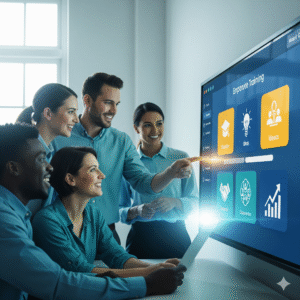 Boosting employee engagement through corporate training platforms