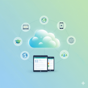 Cloud-based online learning platforms for flexibility