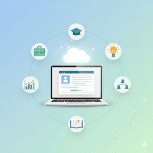 Corporate training using online learning platforms