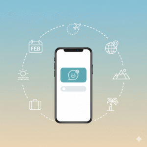 Chatbot assistants for planning the best travel destinations in February