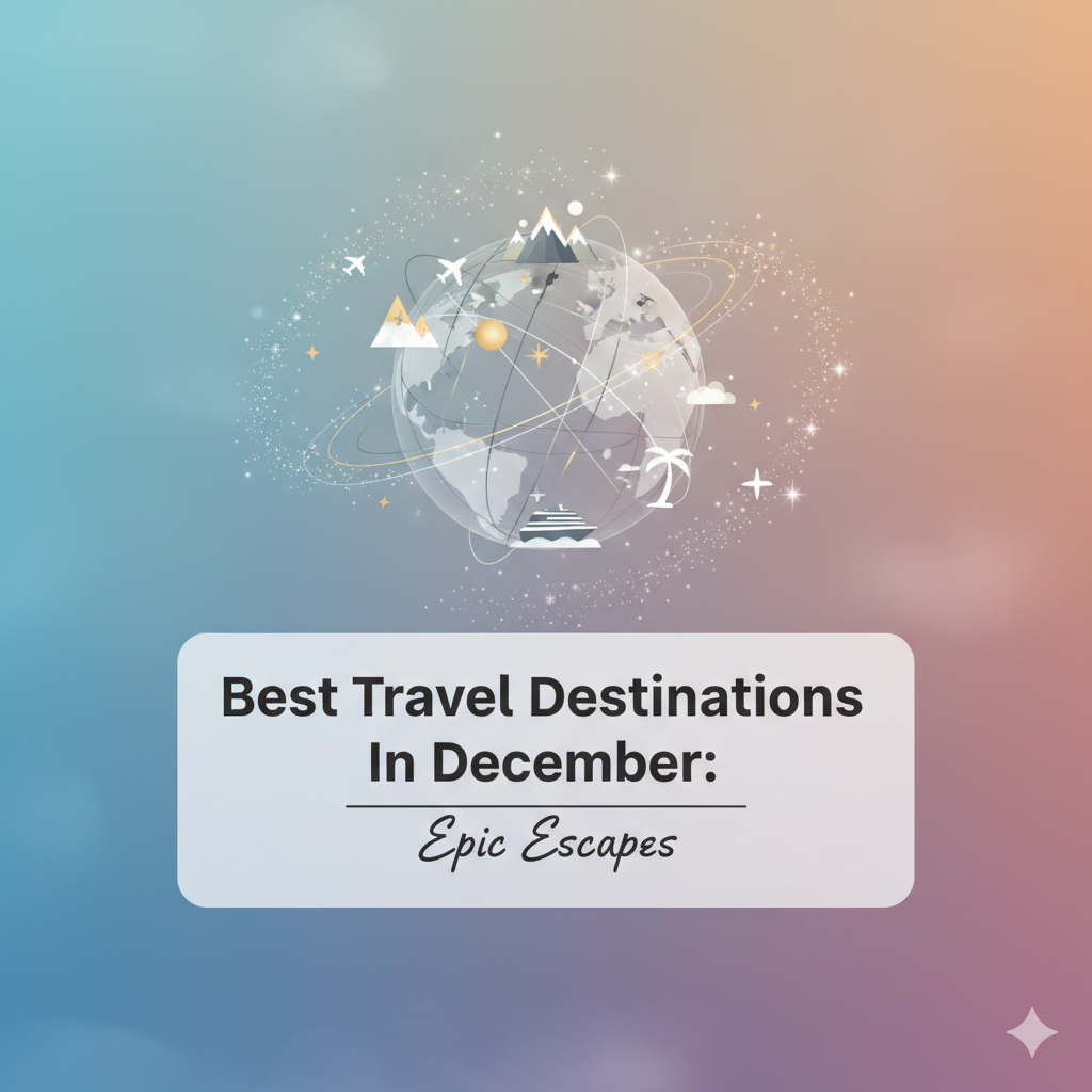 best travel destinations in december