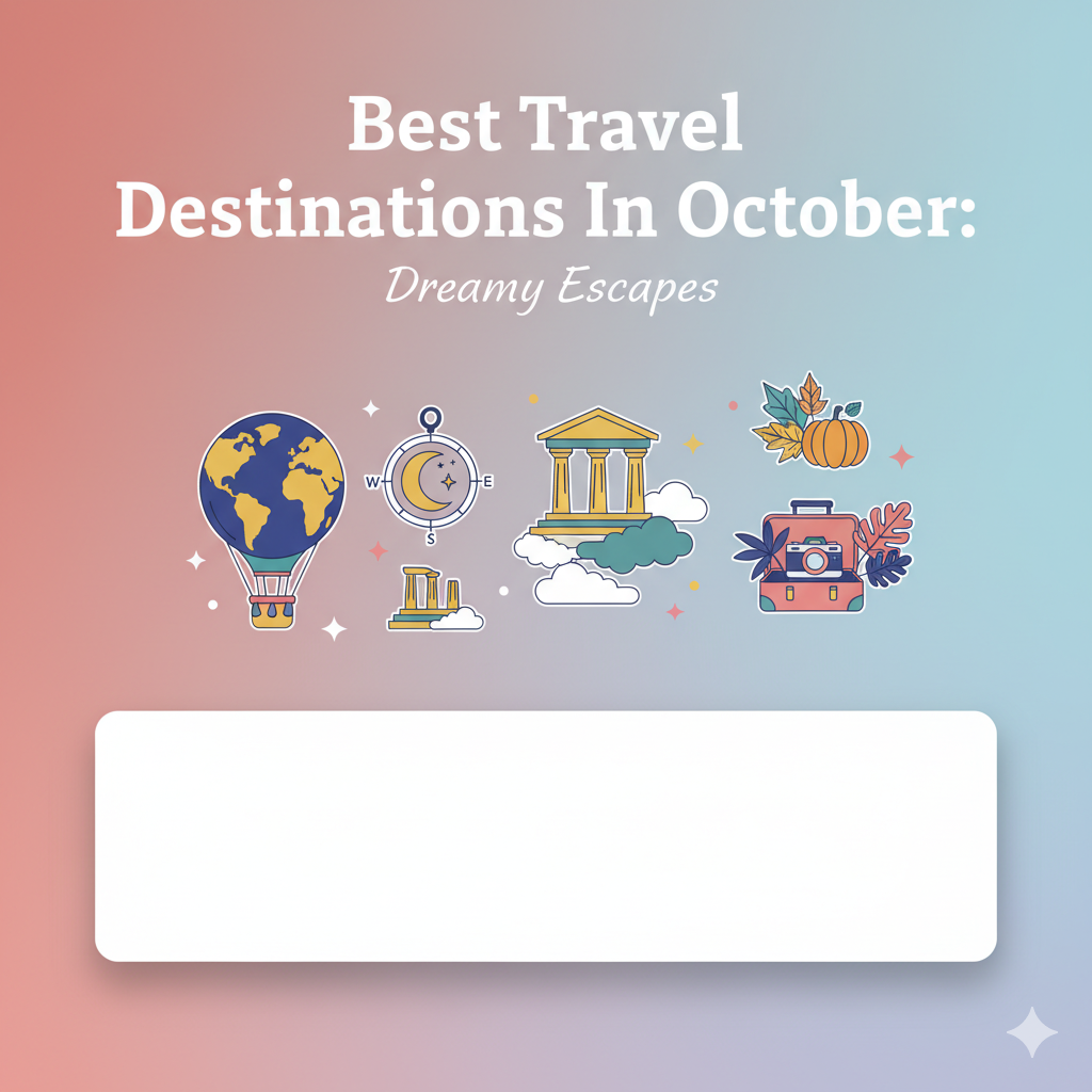 best travel destinations in october