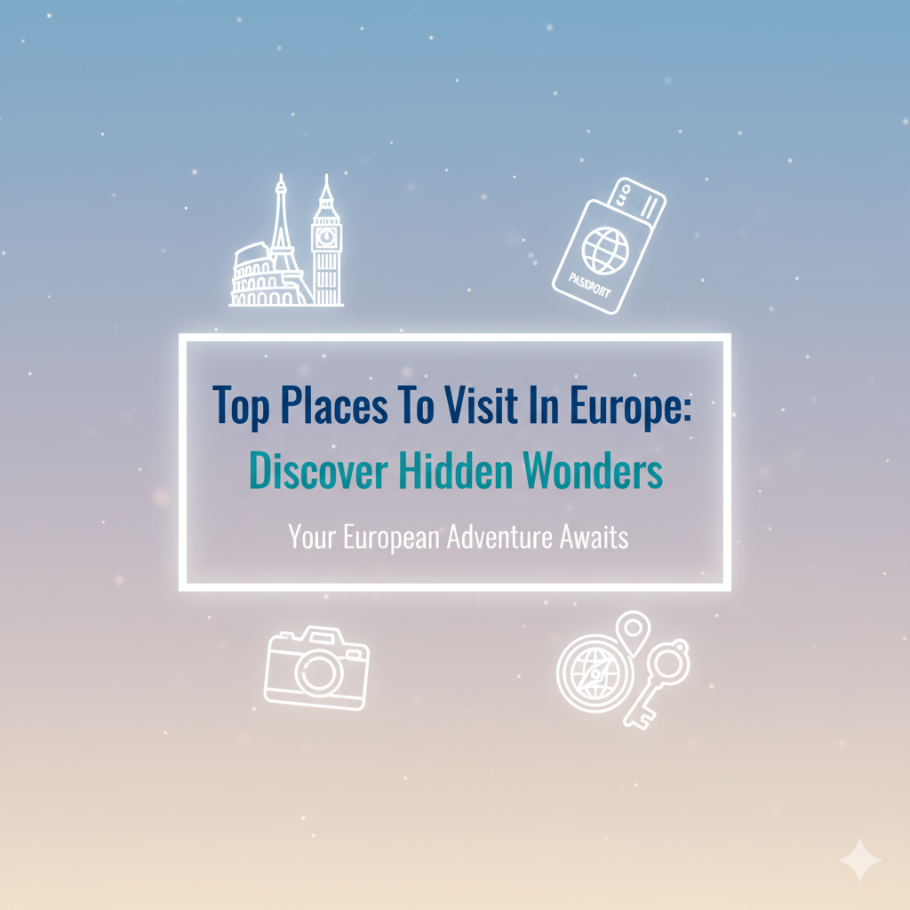 top places to visit in europe